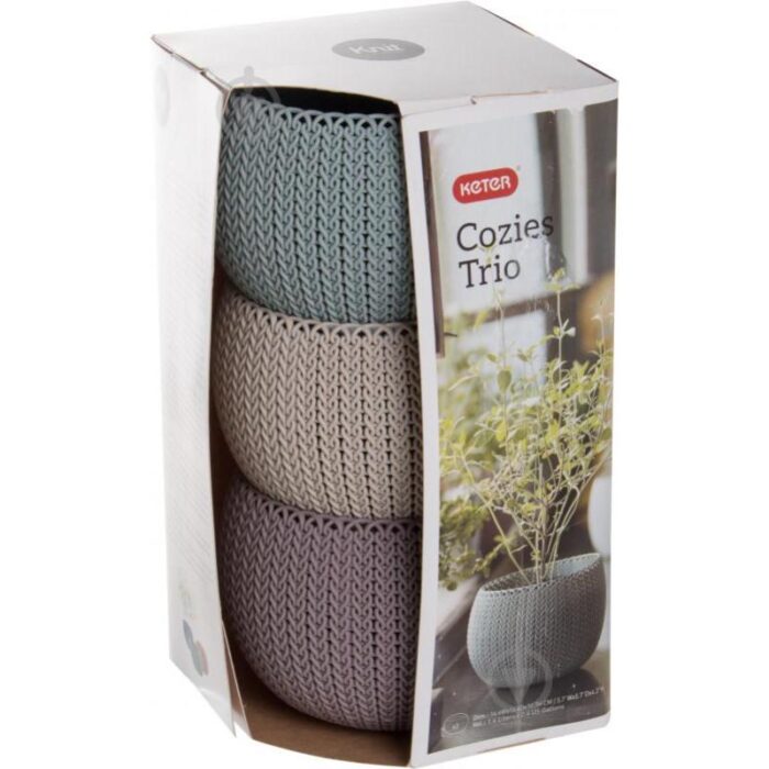Lillepottide komplekt 3tk Cozy S - Image 3