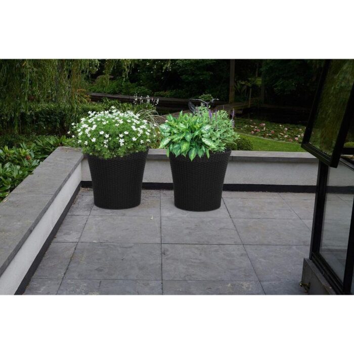 Lillepott Conic 56l pruun Keter - Image 2