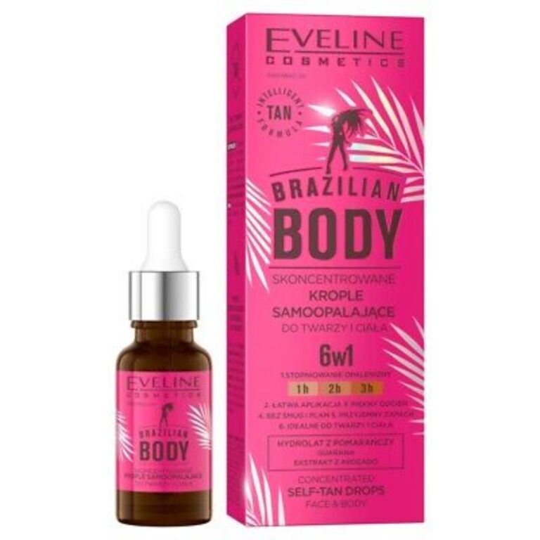 Brazilian Body kontsentreeritud isepruunistavad tilgad näole ja kehale 18ml