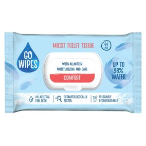 Niisked tualettpaberid GoWipes 44tk