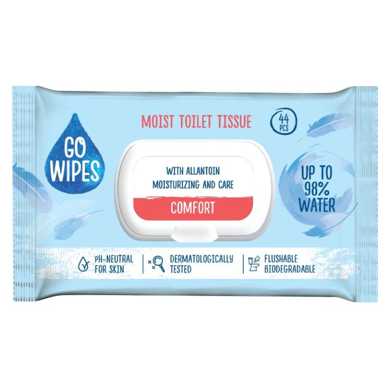Niisked tualettpaberid GoWipes 44tk