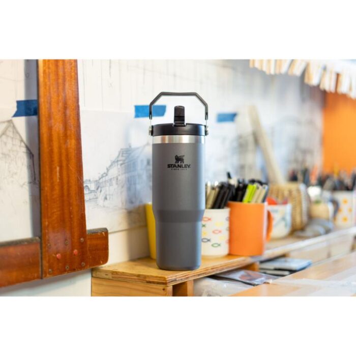 Joogipudel IceFlow Flip Straw 0,89L Charcoal Stanley - Image 2