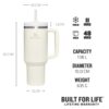 Joogitermos Stanley Cup Quencher Frost 1,18L - Image 2