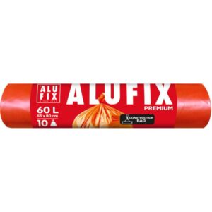 Prügikotid ehitusjäätmetele Mega Strong HDPE 60L oranž 10tk