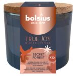 Lõhnaküünal klaasis Salajane mets 21h Bolsius