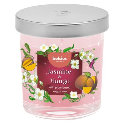 Lõhnaküünal klaasis, 25h Jasmiin&Mango