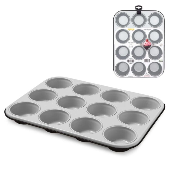 Muffinipann Silver Elegance, 12 pesa Guardini - Image 2