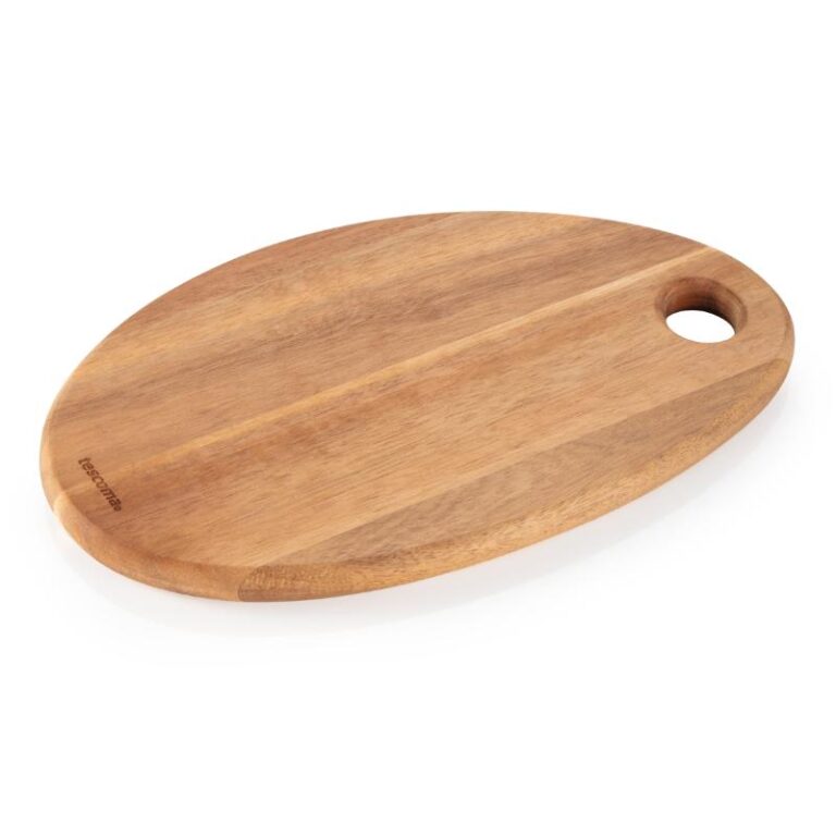 Lõikelaud akaatsiapuidust Feelwood, ovaalne 27x18cm