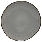 Taldrik d.27cm, must- sisu hall