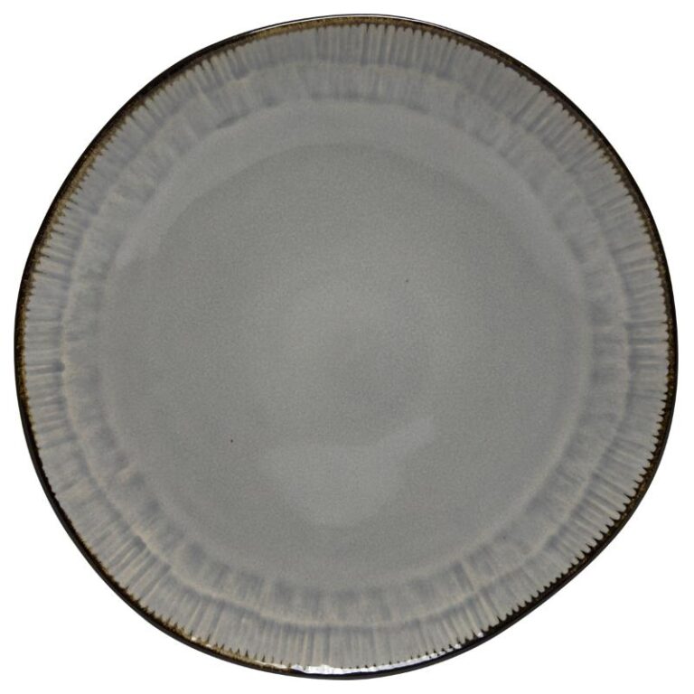 Taldrik d.27cm, must- sisu hall