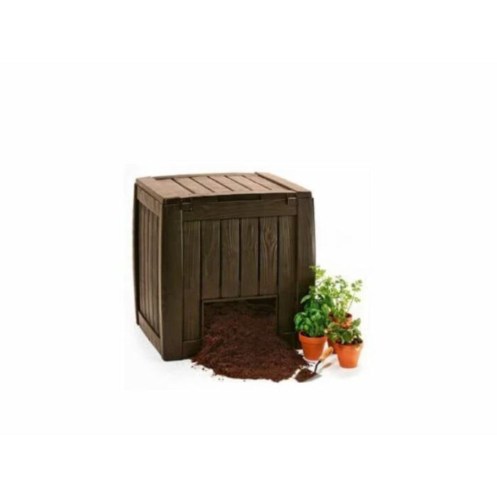 Komposter Deco alusega 340l, 72x69x74cm
