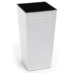 Lillepott Finezia Dluto XS, h.36cm, valge