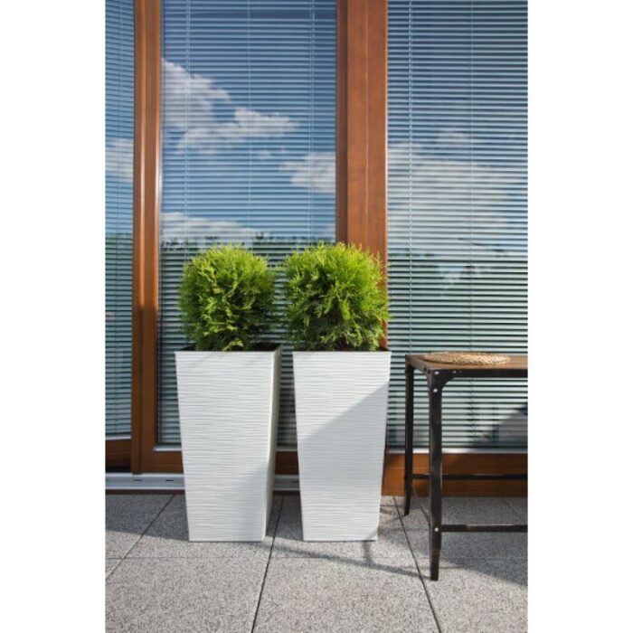 Lillepott Finezia Dluto XS, h.36cm, valge - Image 2