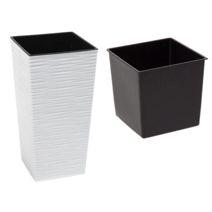 Lillepott Finezia Dluto XS, h.36cm, valge - Image 3