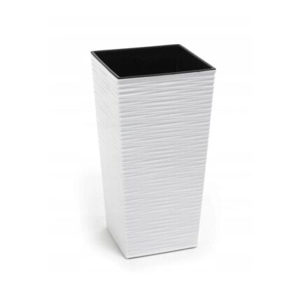 Lillepott Finezia Dluto S h.46,5cm, valge
