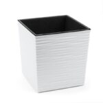 Lillekast Juka Dluto S 25x25cm, valge