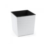 Lillekast Juka Dluto L 40x40cm, valge