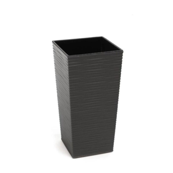 Lillepott Finezia Dluto S h.46,5cm, grafiit