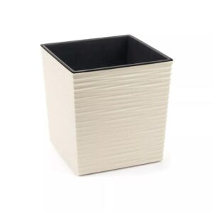 Lillekast Juka Dluto S 25x25cm, kreem