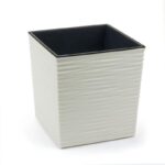 Lillekast Juka Dluto M 30x30cm, kreem