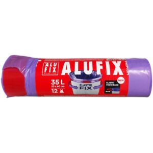 Prügikotid Elastic Fix 53x60cm lilla 35L 12tk