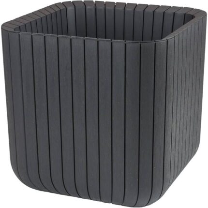 Lillekast Cube L 39x39x39cm, antratsiit Keter