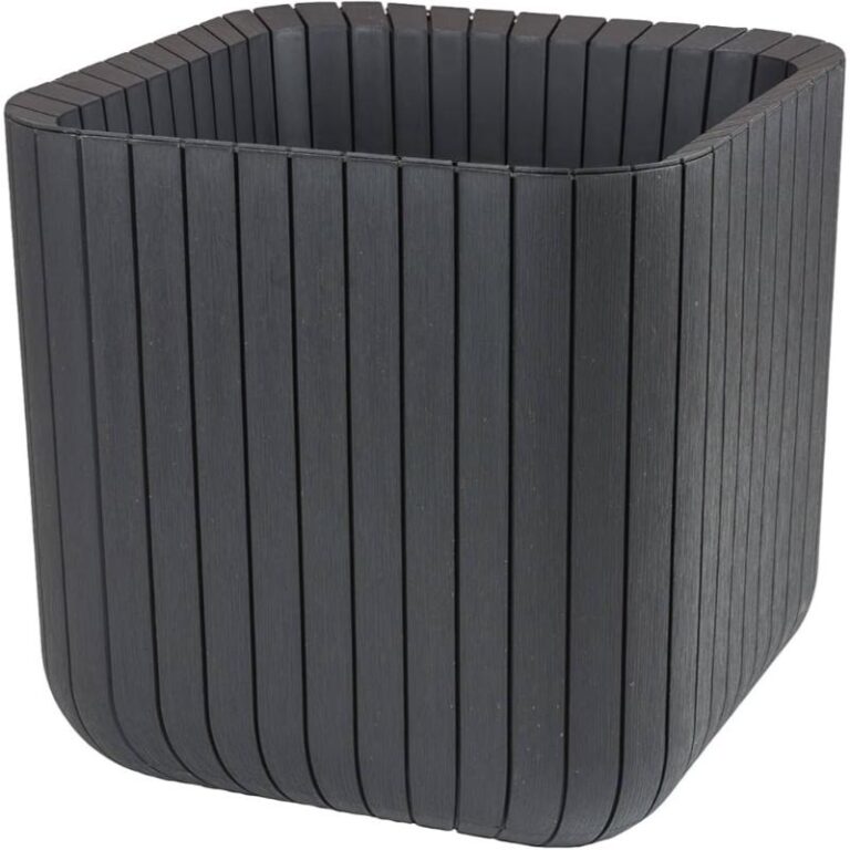 Lillekast Cube L 39x39x39cm, antratsiit Keter