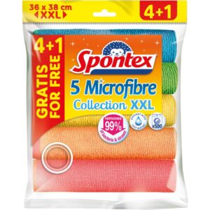 Mikrofiiberlapp XXL Spontex 4+1tk