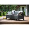 Aiadiivan Corfu, Loveseat 3-ne, grafiit Keter - Image 5