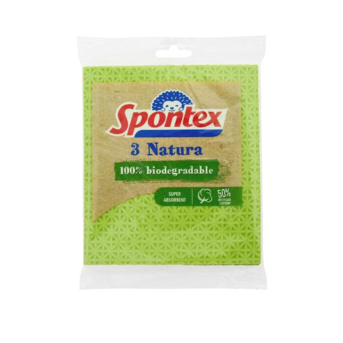 Svammlapp Natura Spontex 3tk