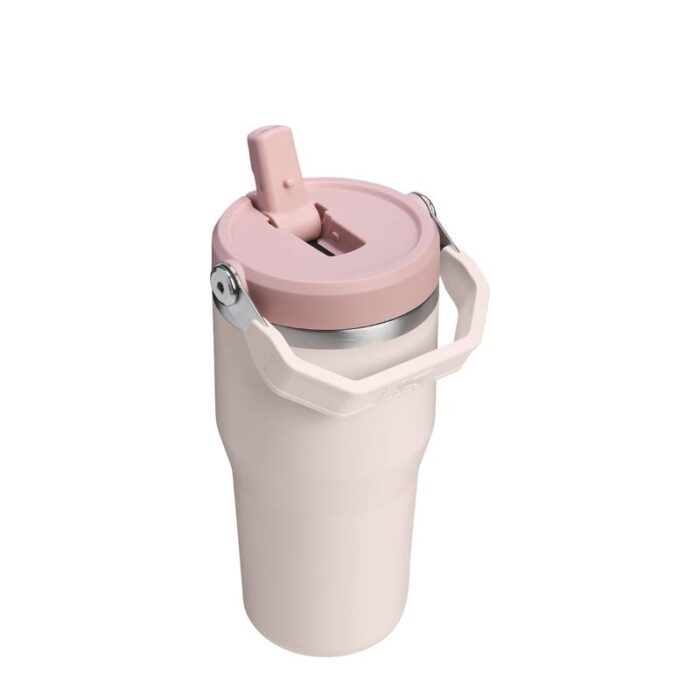 Joogipudel IceFlow Flip Straw 2.0 Rose Quartz 0.6L - Image 4