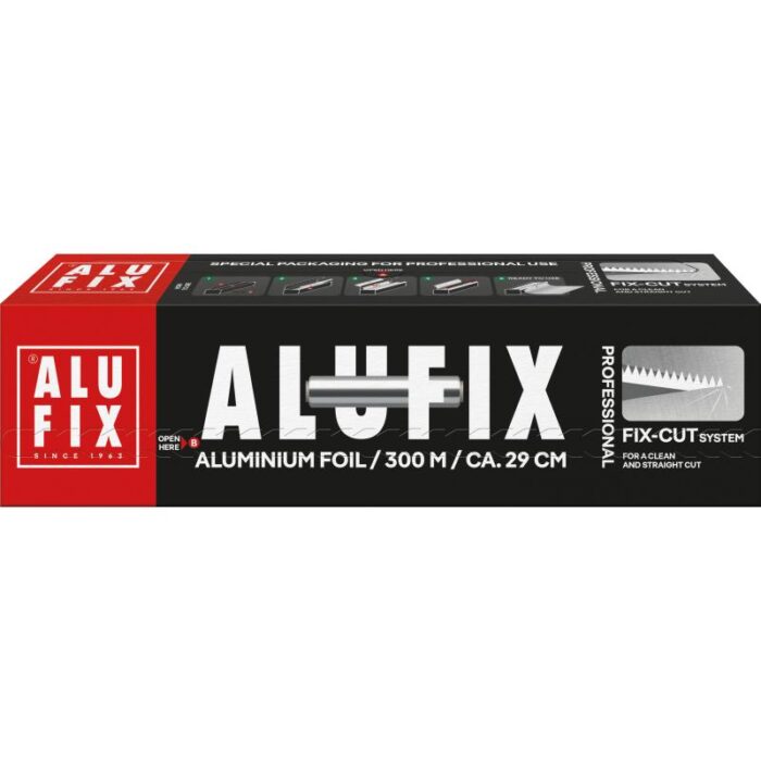 Alumiiniumfoolium Fix-Cut Alufix 29cmx300m HORECA - Image 1