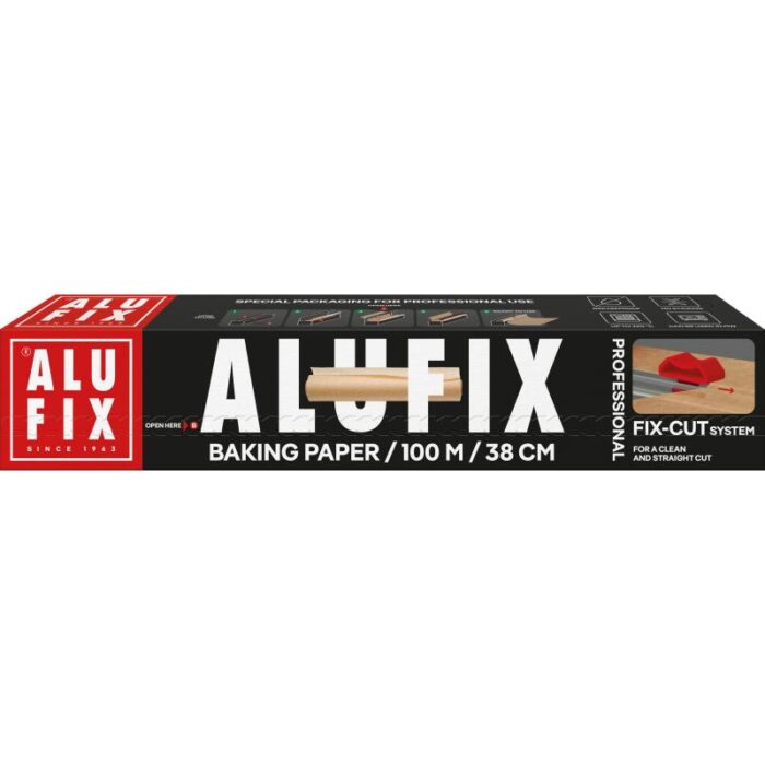 Küpsetuspaber Alufix 38cmx100m HORECA - Image 1