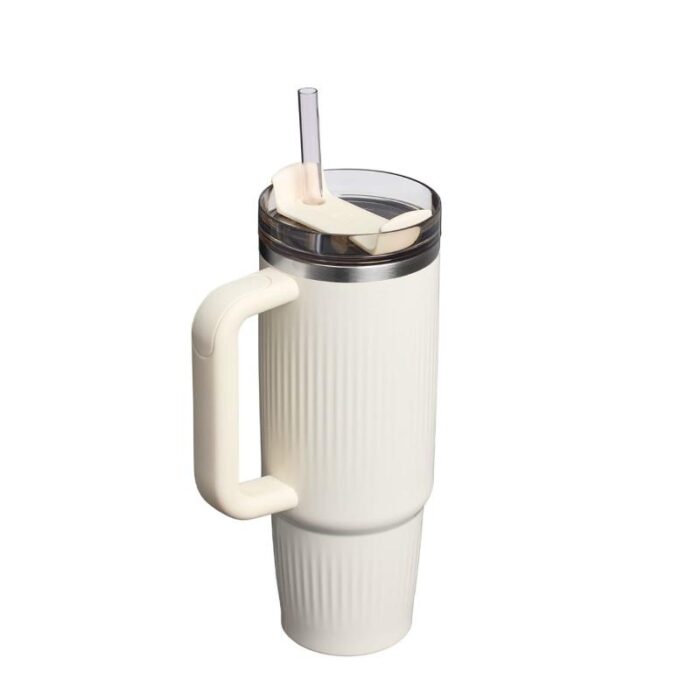 Joogitermos Stanley Cup Quencher H2.0 Cream Gloss 0.89L