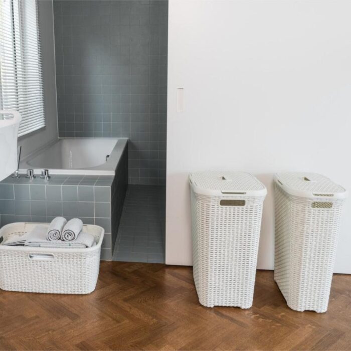 Pesukast Style 40l, valge - Image 4