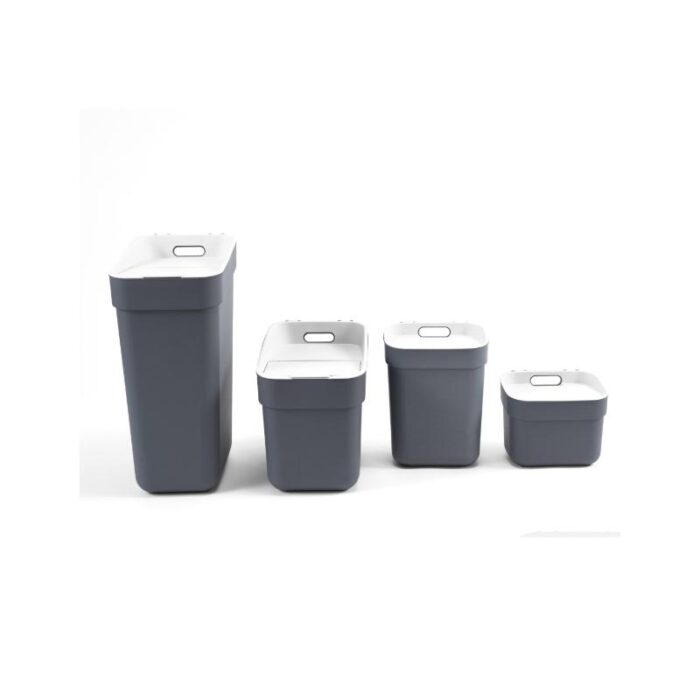 Prügikast sorteerimiseks 10l, tumehall Curver - Image 2