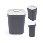 Prügikast sorteerimiseks 10l, tumehall Curver