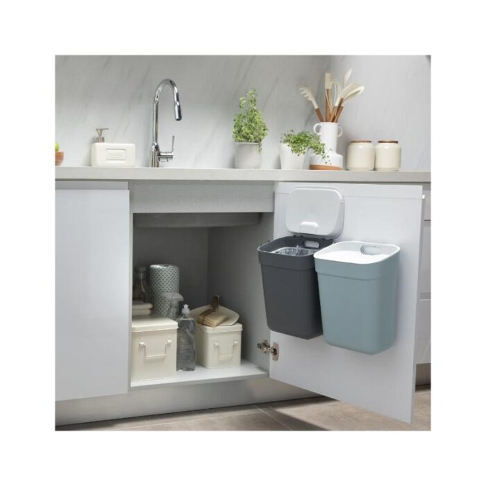 Prügikast sorteerimiseks 10l, tumehall Curver - Image 6