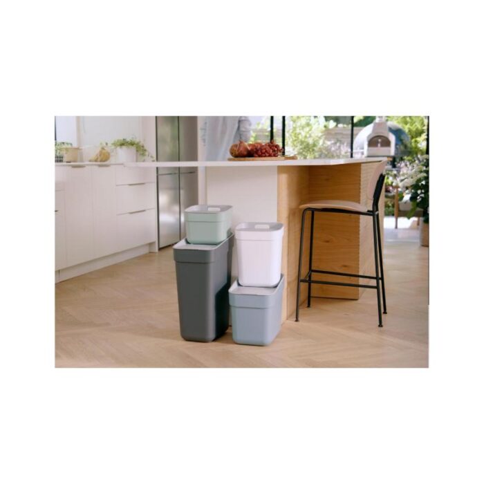 Prügikast sorteerimiseks 5l, suitsuhall Curver - Image 3