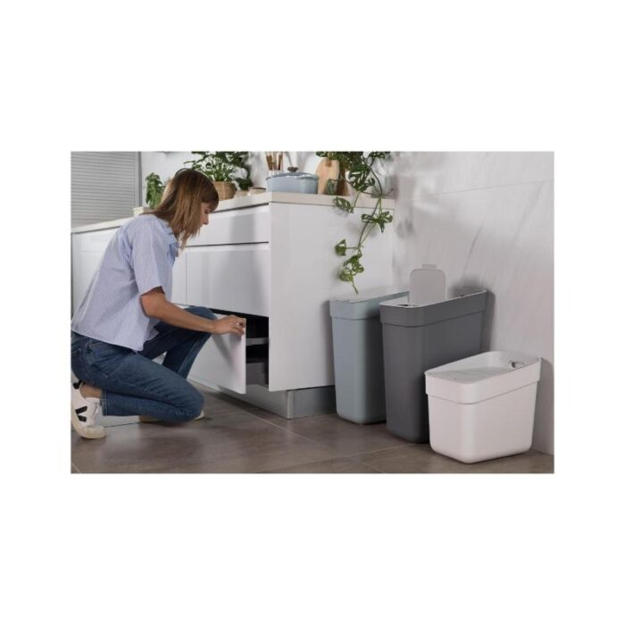 Prügikast sorteerimiseks 5l, suitsuhall Curver - Image 2