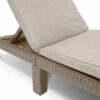 Lamamistool Jaipur 188x58x29cm padjaga cappuchino - Image 2