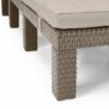 Lamamistool Jaipur 188x58x29cm padjaga cappuchino - Image 3