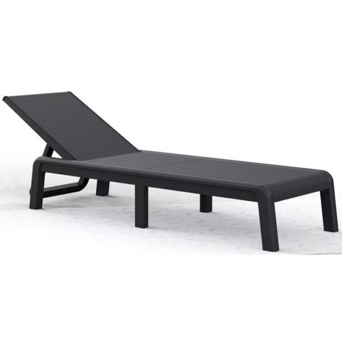Lamamistool Mallorca 188x58x29cm, grafiit - Image 2