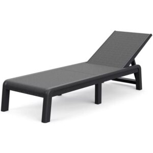 Lamamistool Mallorca 188x58x29cm, grafiit Keter