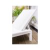 Lamamistool Mallorca 188x58x29cm, padjaga  valge/hall Keter - Image 2