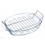 Ovaalne ahjuvorm restiga 38x27cm Pyrex