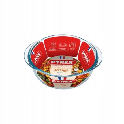 Ahjuvorm Airfryer 1,0l ümar, 20x18x7cm Pyrex