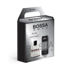Kinkekarp meestele Bossa Nova (aftershave 100ml; deodorant 150ml)