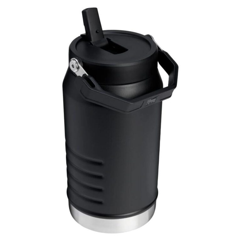 Joogitermos The IceFlow™ Flip Straw 2.0 Jug Black 2.0 1.90L