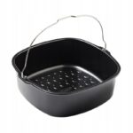 Küpsetusvorm Airfryer kandiline 22x21x7,5cm, 1,9l, sangaga